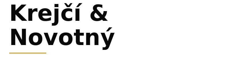 Krejčí & Novotný logo
